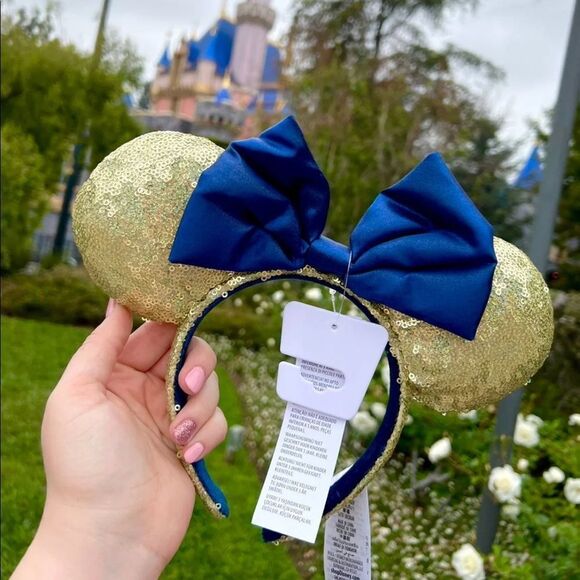 Disney Accessories - WDW 50th Anniversary Gold Ears